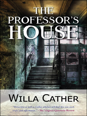 cover image of The Professor's House